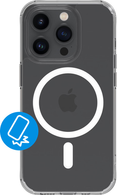 BlueBuilt Protective Back Cover met MagSafe iPhone 15 Pro Transparant is nooit meer leverbaar