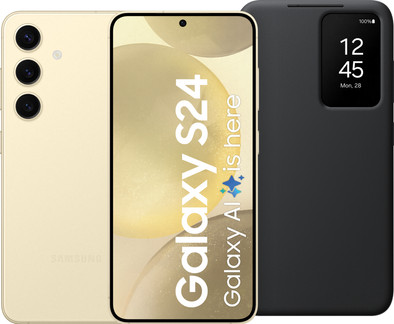 Le produit Samsung Galaxy S24 256 Go Jaune 5G + Smart View Book Case Noir ne sera plus jamais disponible