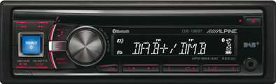 Alpine CDE-136BT is nooit meer leverbaar