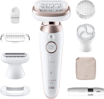 Le produit Braun Silk·épil 9 Flex 9-360 3D Blanc/Rose Titan ne sera plus jamais disponible