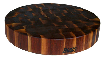 Boos Blocks Hakblok Walnoot Rond 46 x 7,2 cm is nooit meer leverbaar