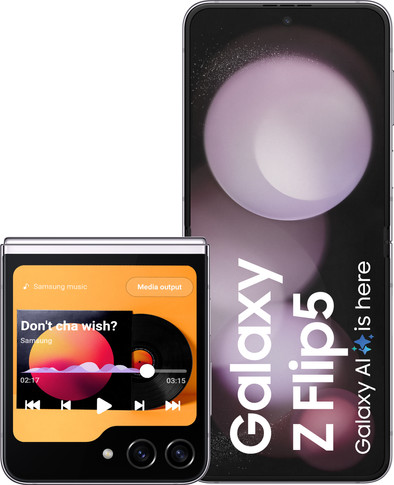 Samsung Galaxy Z Flip 5 256GB Paars 5G is nooit meer leverbaar