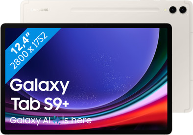 Le produit Samsung Galaxy Tab S9 Plus 12,4 pouces 256 Go Wifi Crème ne sera plus jamais disponible