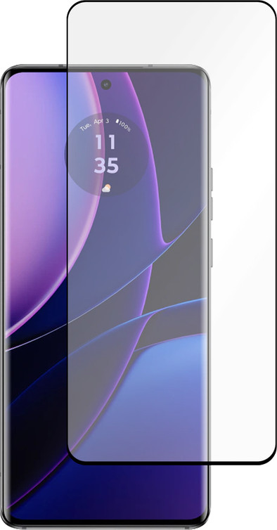 Just In Case Full Cover Motorola Edge 40 Screenprotector Zwart is nooit meer leverbaar