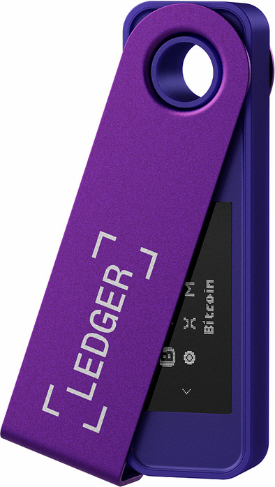 Ledger Nano S Plus Purple Amethyst is nooit meer leverbaar