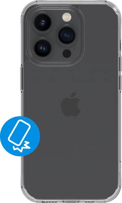 BlueBuilt Protective Back Cover iPhone 15 Pro Transparant is nooit meer leverbaar