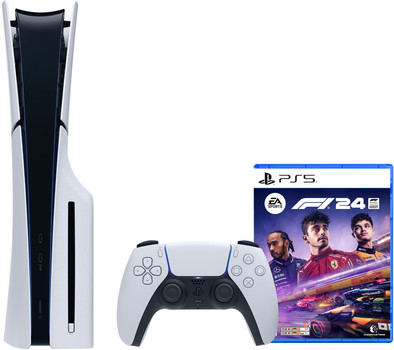 PlayStation 5 Slim Disc Edition + F1 24 is nooit meer leverbaar