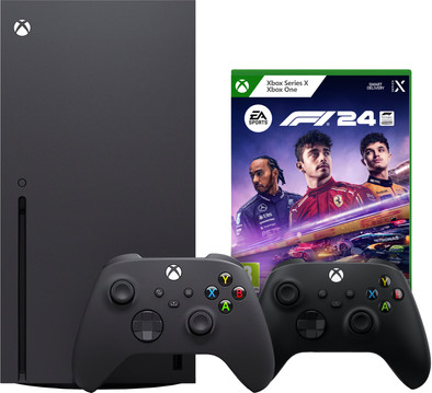 Xbox Series X + F1 24 + Tweede Controller Zwart is nooit meer leverbaar