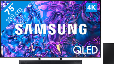 Samsung QLED 4K 75Q74D (2024) + Soundbar is no longer available