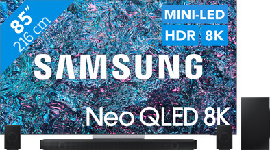 Le produit Samsung Neo QLED 8K 85QN900D (2024) + Barre de Son ne sera plus jamais disponible