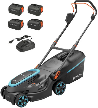 GARDENA PowerMax 37/36V P4A Set 4.0Ah Battery (4x) Starter Kit is no longer available