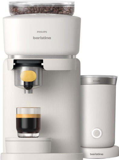 Philips Baristina BAR300/03 + Melkopschuimer is nooit meer leverbaar