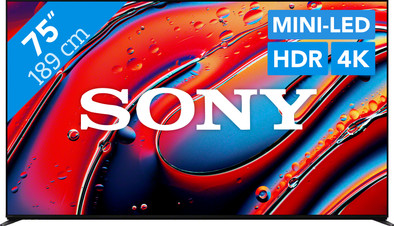 Sony 75'' Bravia 9 4K QLED XR Mini-led (2024) is nooit meer leverbaar