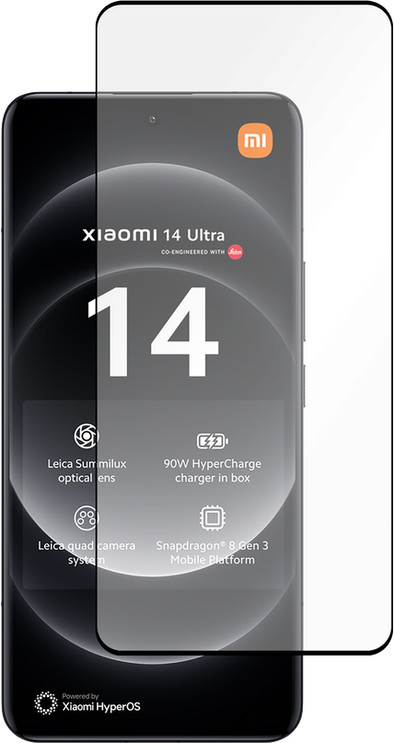 Just In Case Full Cover Xiaomi 14 Ultra Screen Protector Black is no longer available