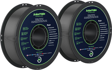 AnkerMake PLA+ Filament Grijs 2 pack is nooit meer leverbaar
