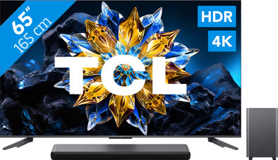 Le produit TCL QLED 65C61B Pro (2024) + Barre de Son ne sera plus jamais disponible
