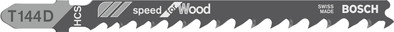 Le produit Bosch Lame pour Scies Sauteuses T144 D Speed for Wood 5x ne sera plus jamais disponible