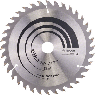 Bosch Circular Saw Blade Optiline Wood 165x20x1.7/1.2mm, 36T is no longer available