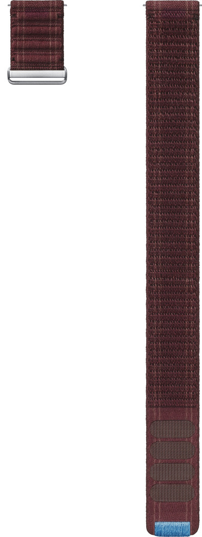 Samsung Nylon Bandje 20mm Donkerrood S/M is nooit meer leverbaar