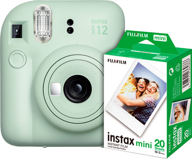 Le produit Fujifilm Instax Mini 12 Mint Green Pack ne sera plus jamais disponible