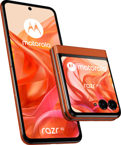 Motorola Razr 50 256GB Oranje 5G is nooit meer leverbaar
