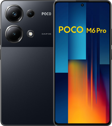 POCO M6 Pro 256GB Zwart 4G is nooit meer leverbaar
