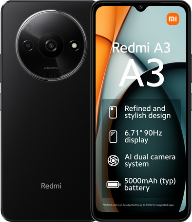 Redmi A3 64GB Black 4G is no longer available