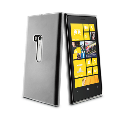 Muvit Minigel Case Nokia Lumia 920 Transparant is nooit meer leverbaar