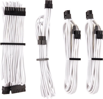 CORSAIR Premium Sleeved PSU Cables Starter Kit - White is no longer available