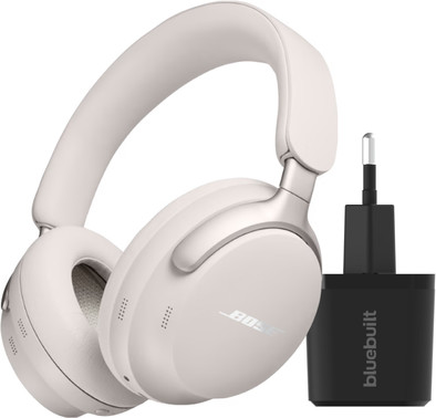 Bose QuietComfort Ultra Headphones Wit + Oplader is nooit meer leverbaar