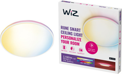 Le produit WiZ Plafonnier Rune - Éclairage Coloré et Blanc - Blanc ne sera plus jamais disponible