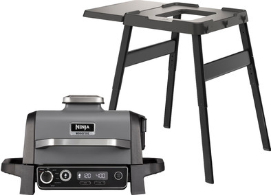Ninja Woodfire Outdoor Grill OG701EU + Ninja Woodfire Standaard is nooit meer leverbaar