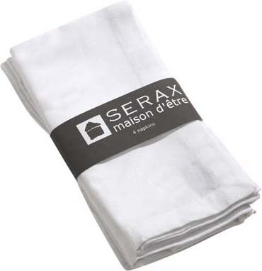 Serax Servetten - Wit (4 stuks) is nooit meer leverbaar