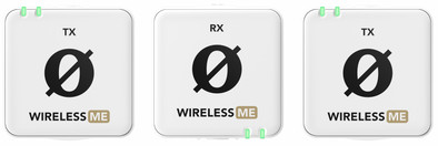 Rode Wireless ME Dual Wit is nooit meer leverbaar