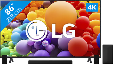 LG 86UR78006LB + Soundbar is no longer available