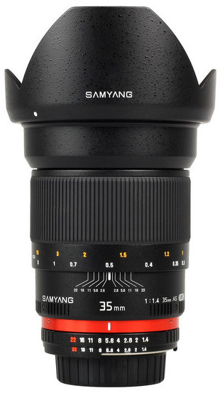 Samyang 35mm f/1.4 Aspherical IF UMC Canon is nooit meer leverbaar