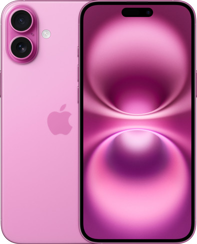Refurbished iPhone 16 Plus 128GB Roze (Zo goed als nieuw) is nooit meer leverbaar