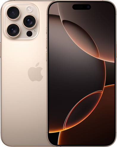 Apple iPhone 16 Pro Max 512GB Desert Titanium is nooit meer leverbaar