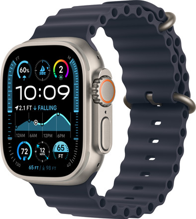 Le produit Apple Watch Ultra 2 4G 49 mm Argent Bracelet Océan Bleu ne sera plus jamais disponible