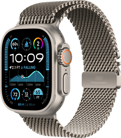 Le produit Apple Watch Ultra 2 4G 49 mm Argent Bracelet Milanais M ne sera plus jamais disponible