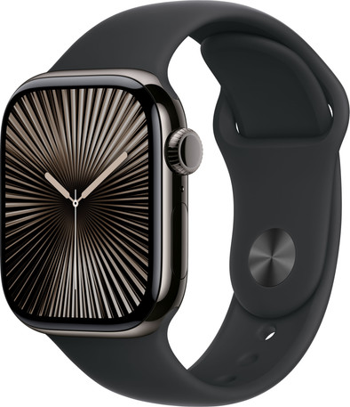 Le produit Apple Watch Series 10 4G 42 mm Titane Noir Bracelet Sport M/L ne sera plus jamais disponible