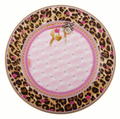 Little Diva Gebaksbord Luipaard &amp; Rozen I Love Couture is nooit meer leverbaar