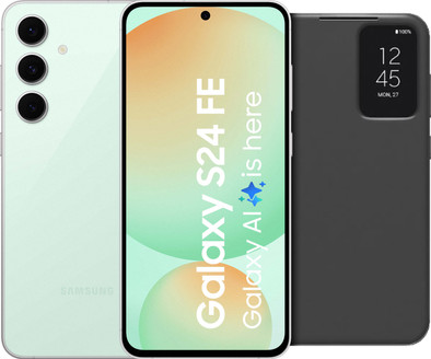 Le produit Samsung Galaxy S24 FE 256 Go Vert 5G + Clear View Book Case Noir ne sera plus jamais disponible