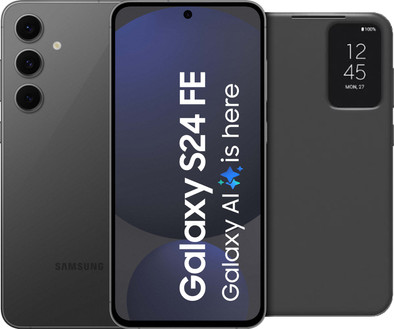 Samsung Galaxy S24 FE 128GB Gray 5G + Clear View Book Case Black is no longer available