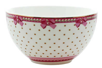 Little Diva Kom Wit Met Roze Stippels is nooit meer leverbaar