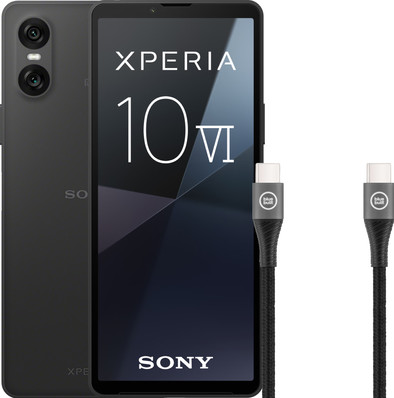 Sony Xperia 10 VI 128GB Black 5G + BlueBuilt USB-C Cable 1.5m Nylon Black is no longer available
