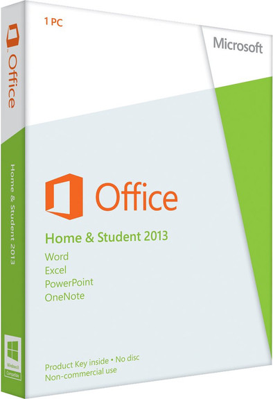 Microsoft Office Home and Student 2013 UK PKC is nooit meer leverbaar