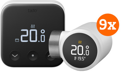 Tado Smart Thermostat X Starter Pack Wireless + 9 Radiator Knobs is no longer available