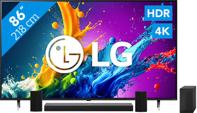 LG 86QNED80T6A (2024) + LG DS70TR is nooit meer leverbaar