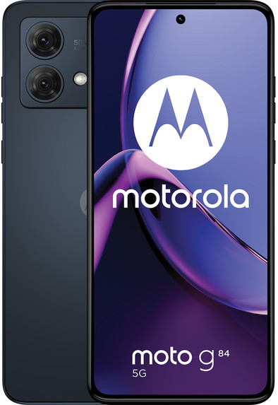 Motorola Moto G84 256GB Zwart 5G is nooit meer leverbaar